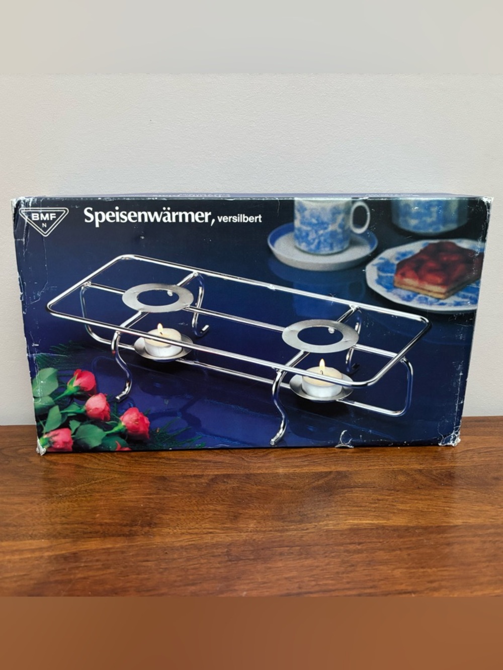 BMF West Germany Silver Plated Plate Warmer.
